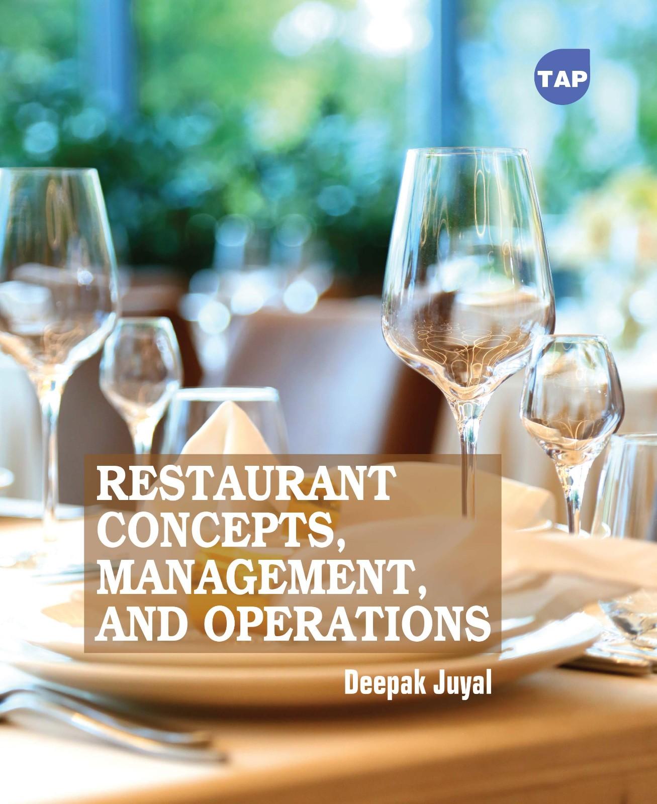 Restaurant Concepts, Management, and Operations